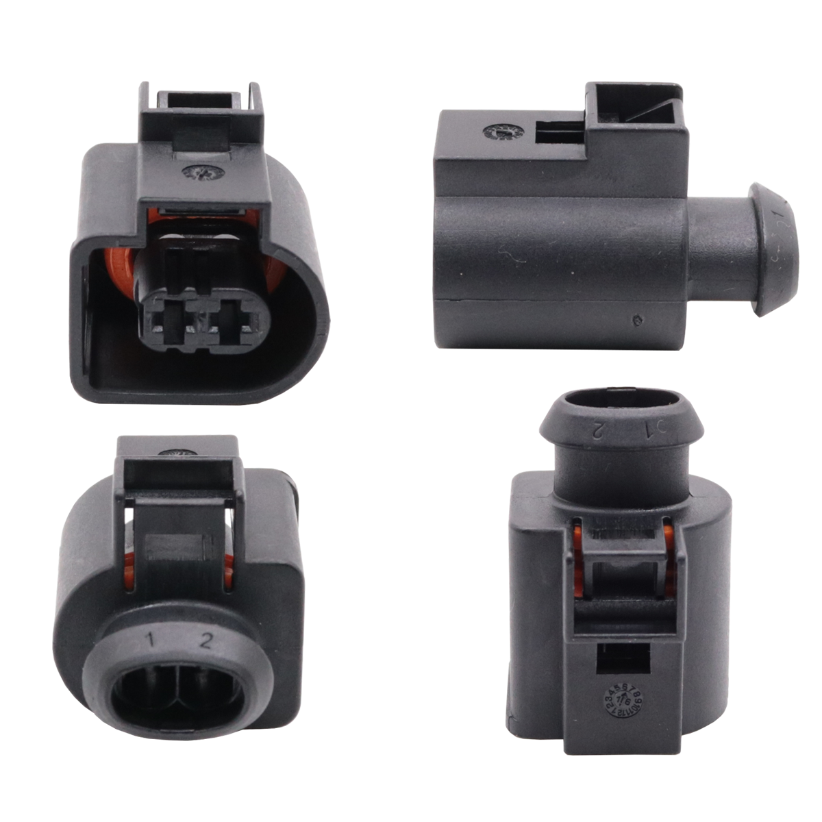 Conector plug regulador tensão Gol/Fox/Voyage c/ acabamento
