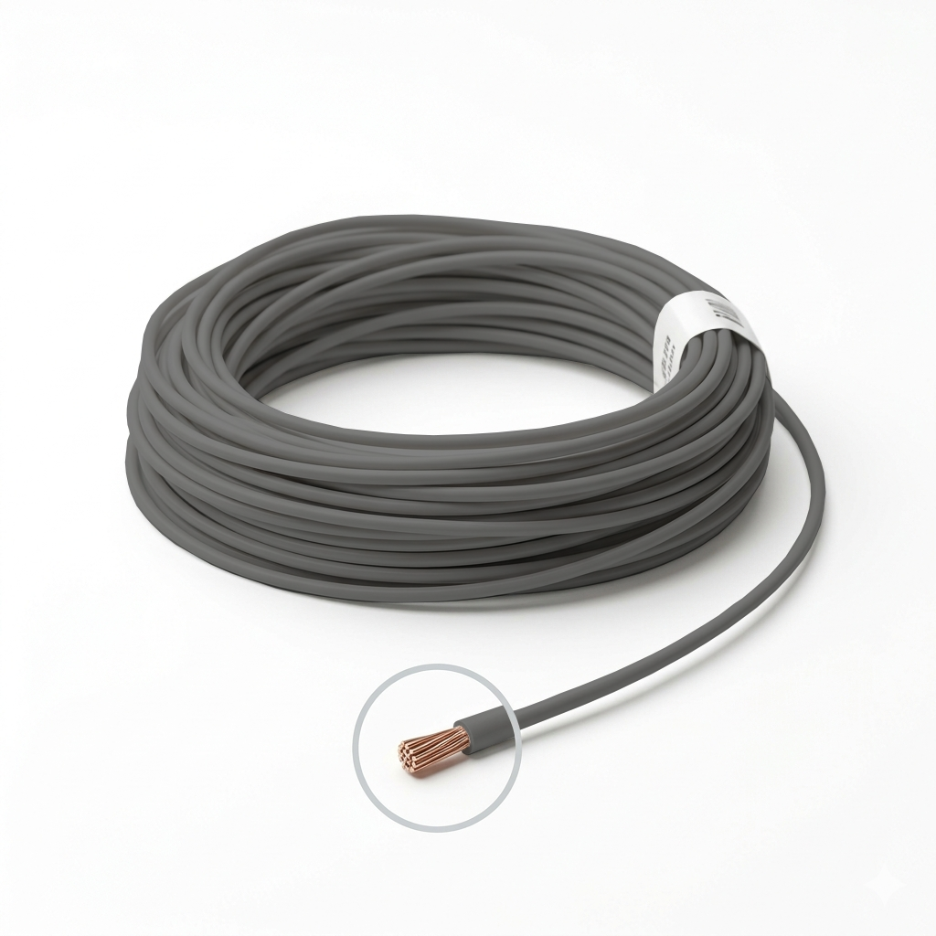 1m fio cinza automotivo chicote ft TC chicotes 0,75mm 105°c