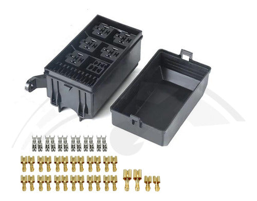 Caixa Porta Suporte Rele Fusivel Fusiveis Universal Fueltech