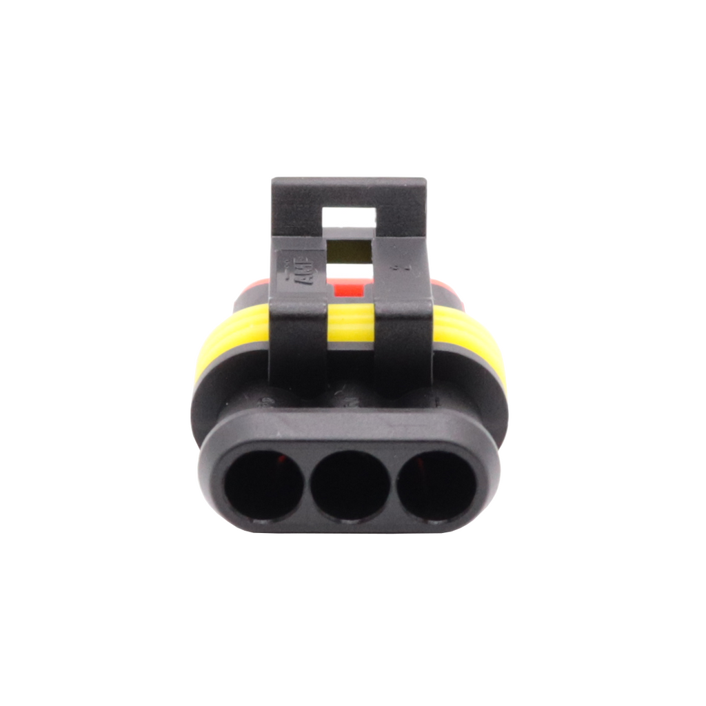 Conector plug 3 vias desmontado para sensor ps10b/ps10 fueltech