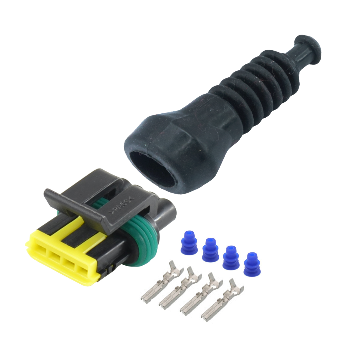 Conector Plug atuador marcha lenta corsa gol c/ acabamento