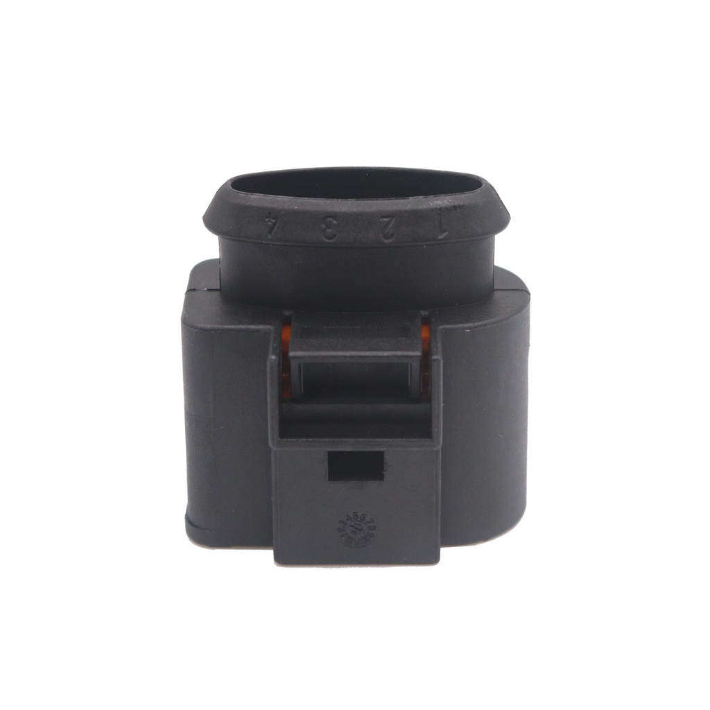 Conector plug 4 vias Bobina individual bosch VW Gol G6 fueltech