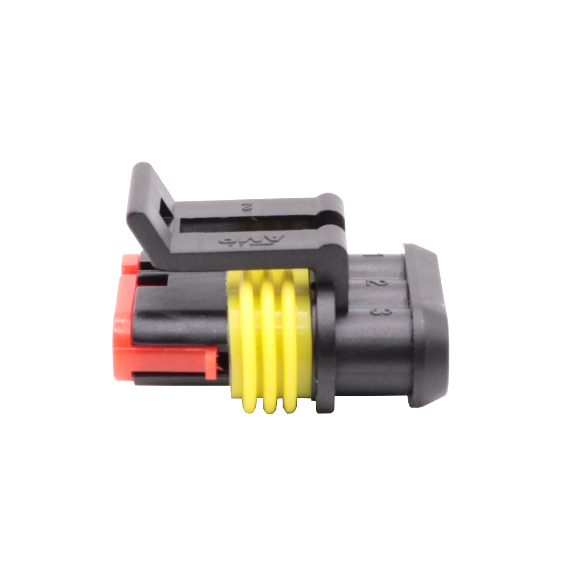 Conector plug 3 vias desmontado para sensor ps10b/ps10 fueltech