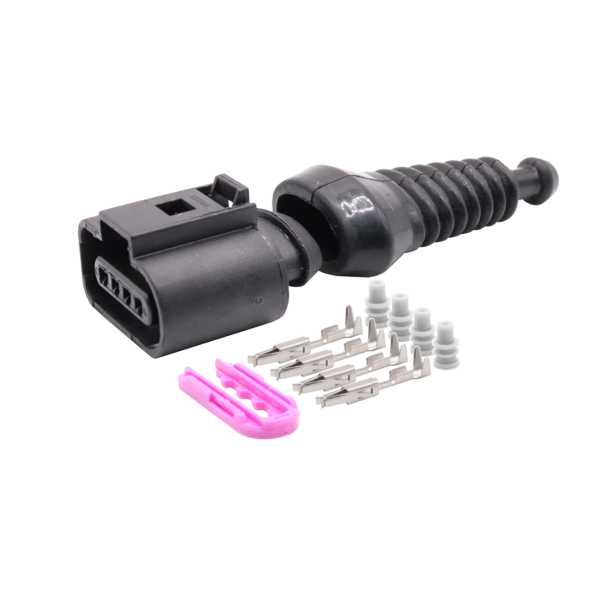Conector Plug Sensor Map Vw Ap Mi 1.6 1.8 2.0 C/ Acabamento