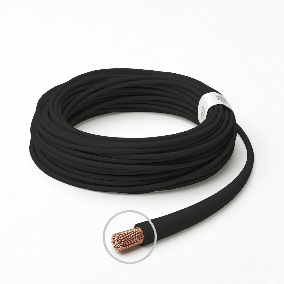 1m fio preto automotivo chicote ft TC chicotes 25mm 105°c