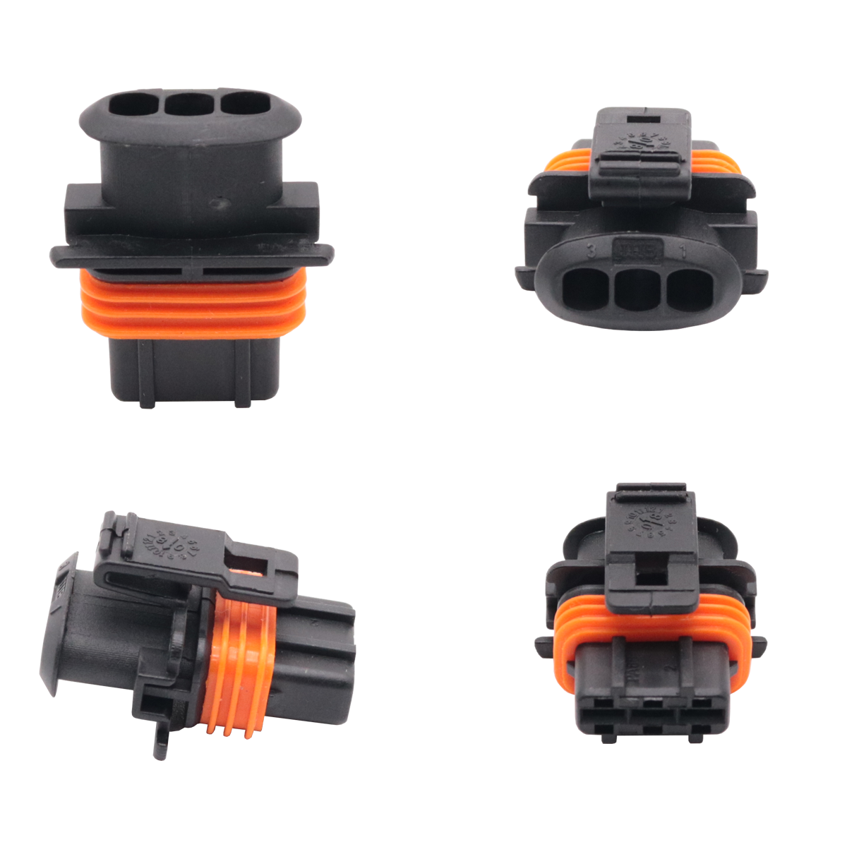 Conector plug 3 vias sensor de fase Bosch fiat fueltech