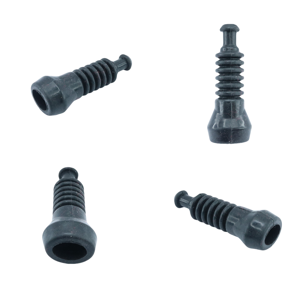 1x capa borracha 2 pino para chicotes de injeções conector
