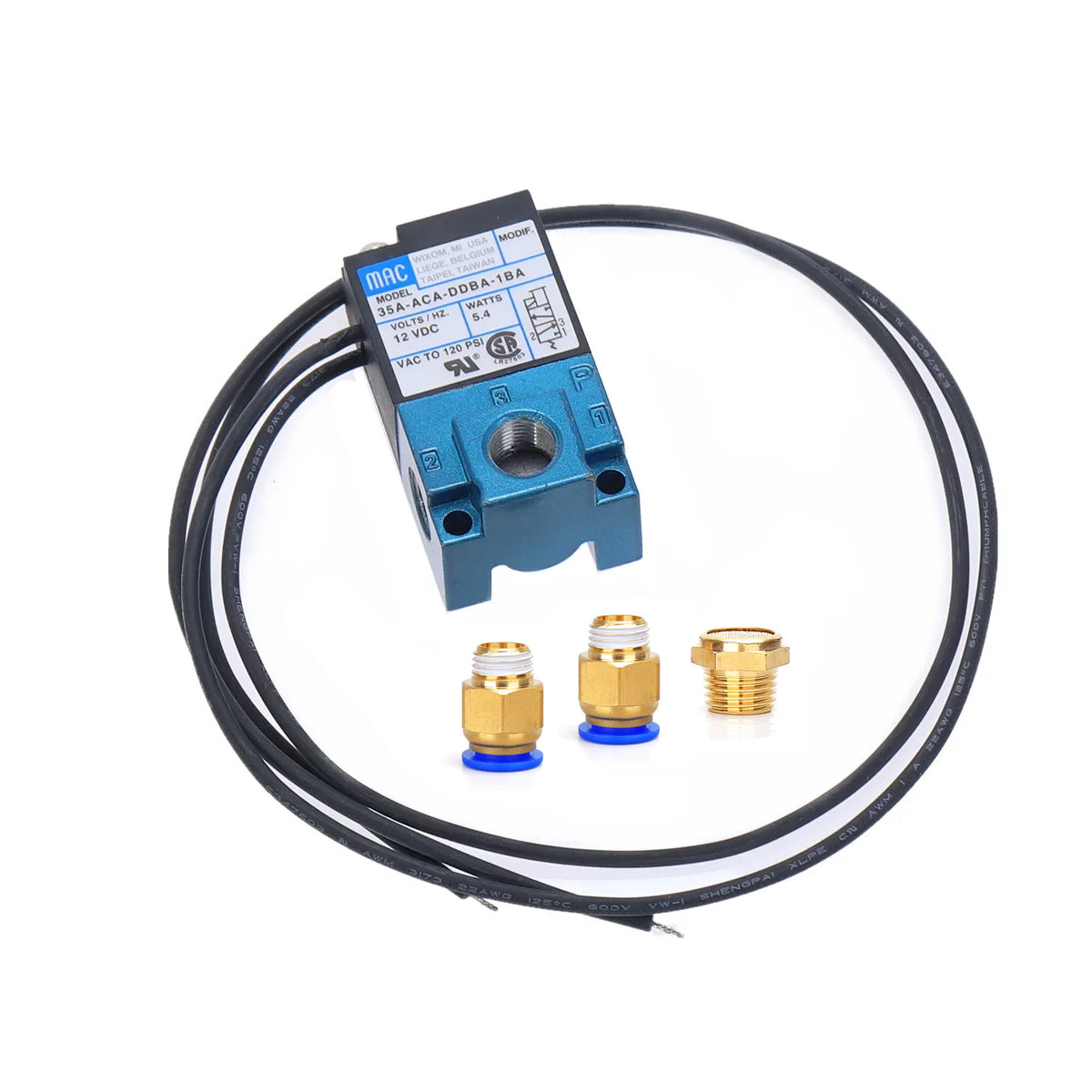 Solenoide Controle de Pressão MAC 3 Vias N75 Boostcontroller