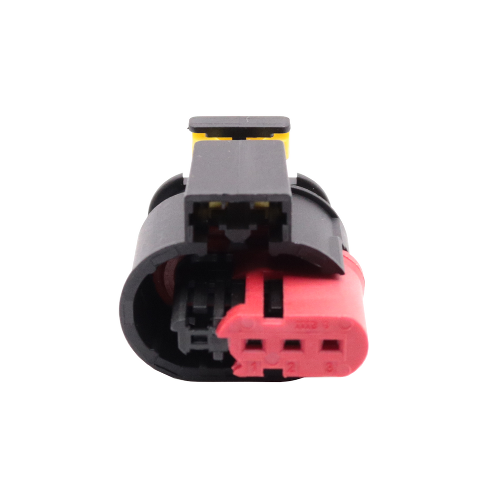 1x Conector plug bobina bosch mini performance 3 pinos