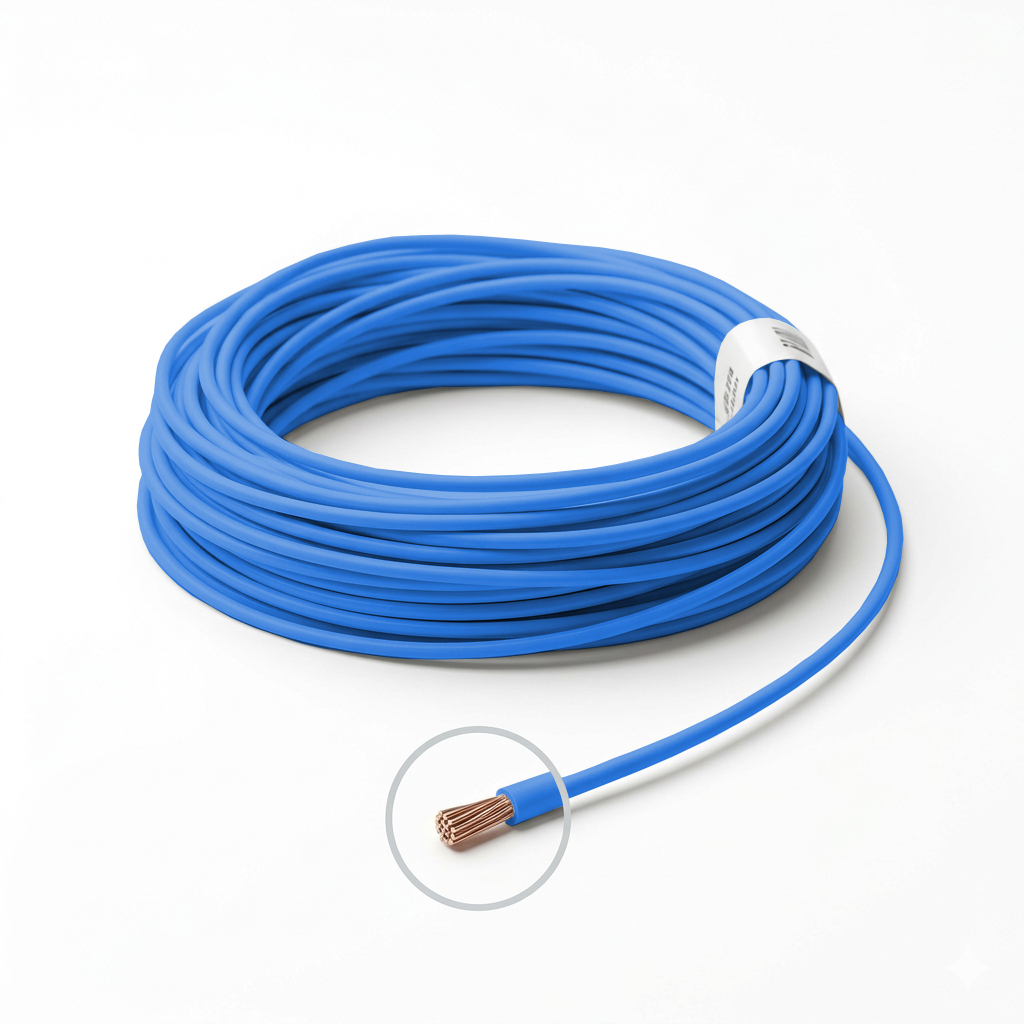 25m fio azul automotivo chicote ft TC chicotes 1,00mm 105°c