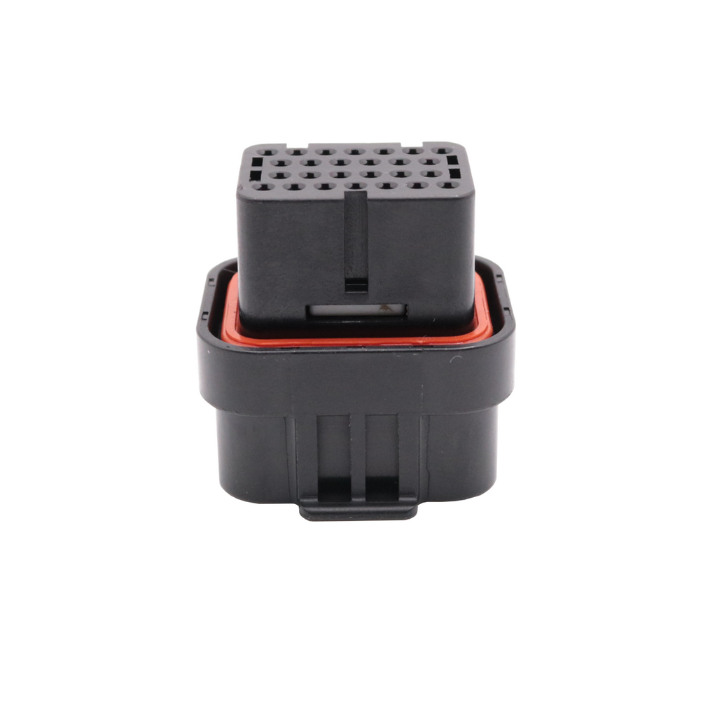 Conector Plug desmontado 26 pino fueltech ft450 + terminais