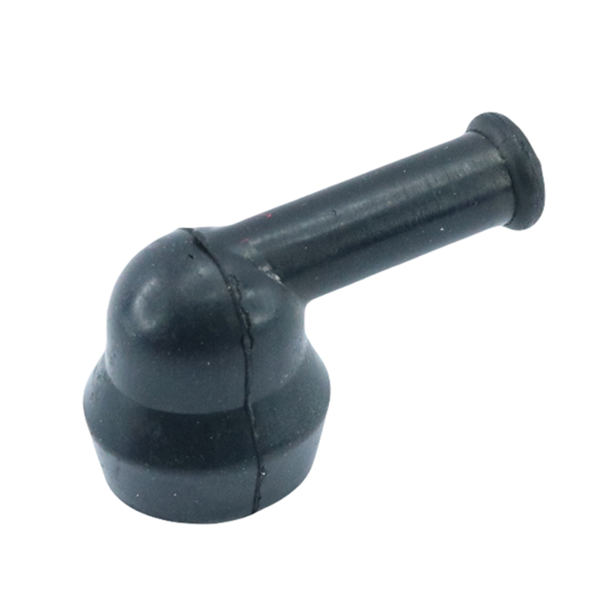 1x borracha conector 2 pino em 90º para chicote de injeção