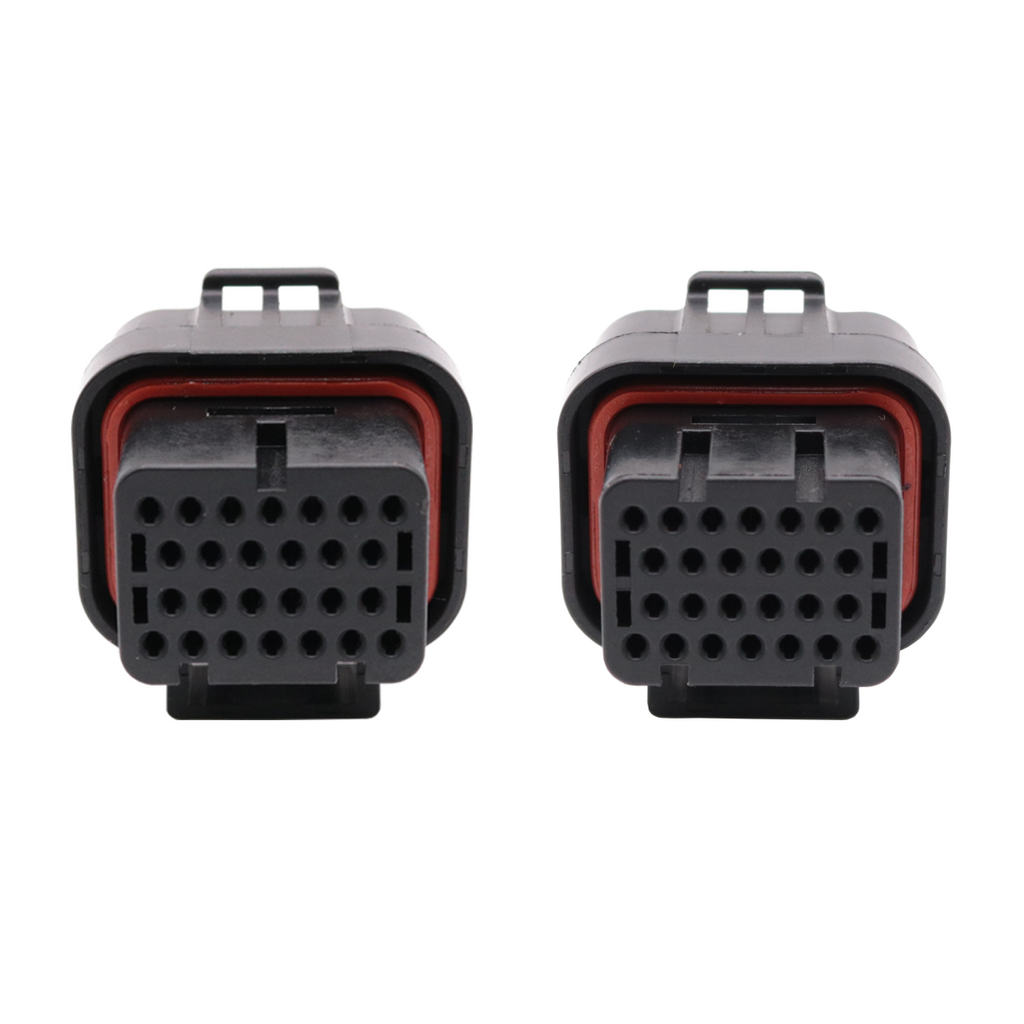 kit Conector Plug desmontado 26 pinos A e B fueltech ft550