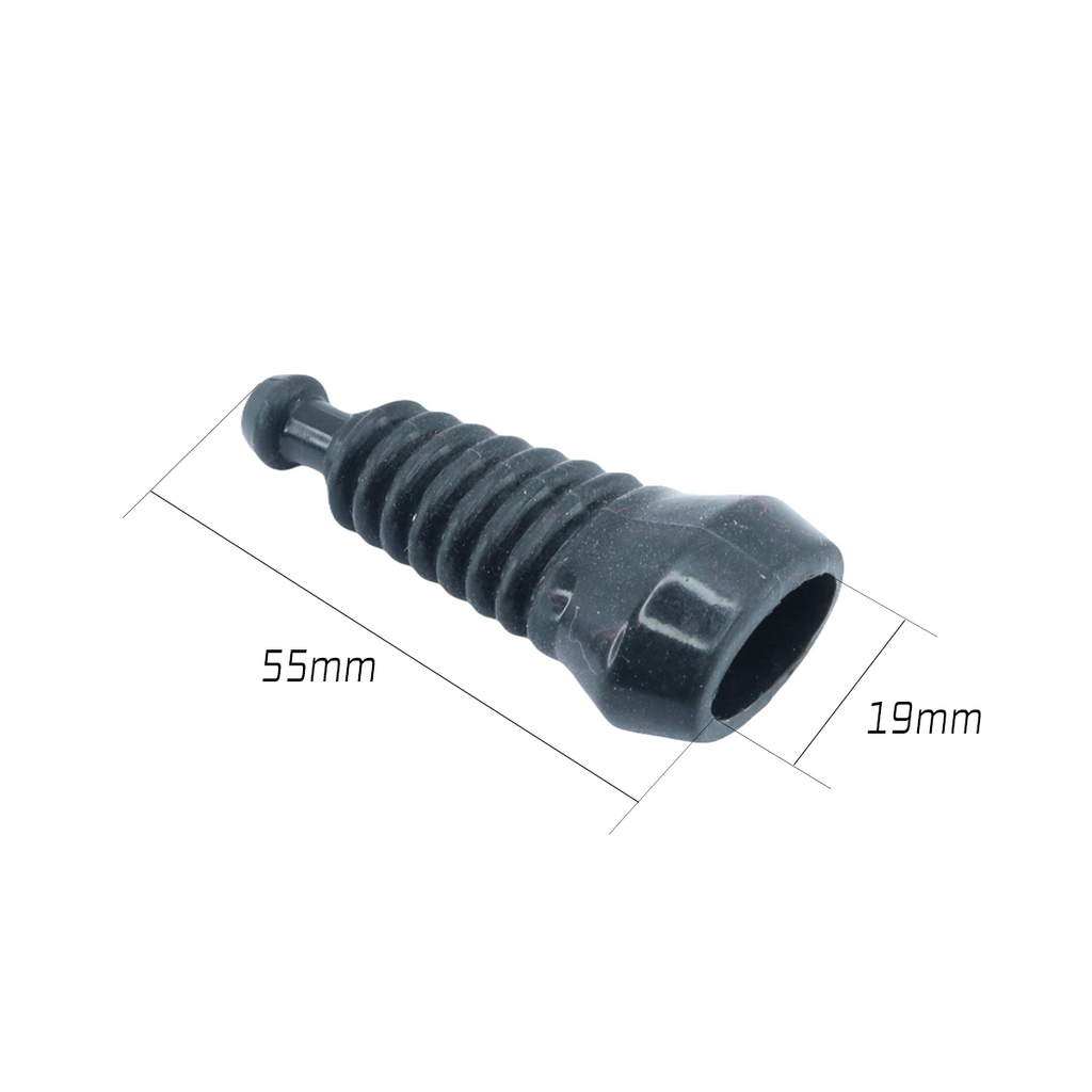1x capa borracha 3 pino para chicotes de injeções conector