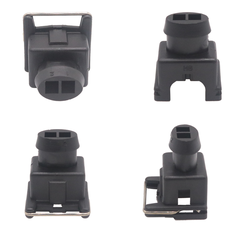 Conector plug 2 vias bico injetor sensor de temperatura