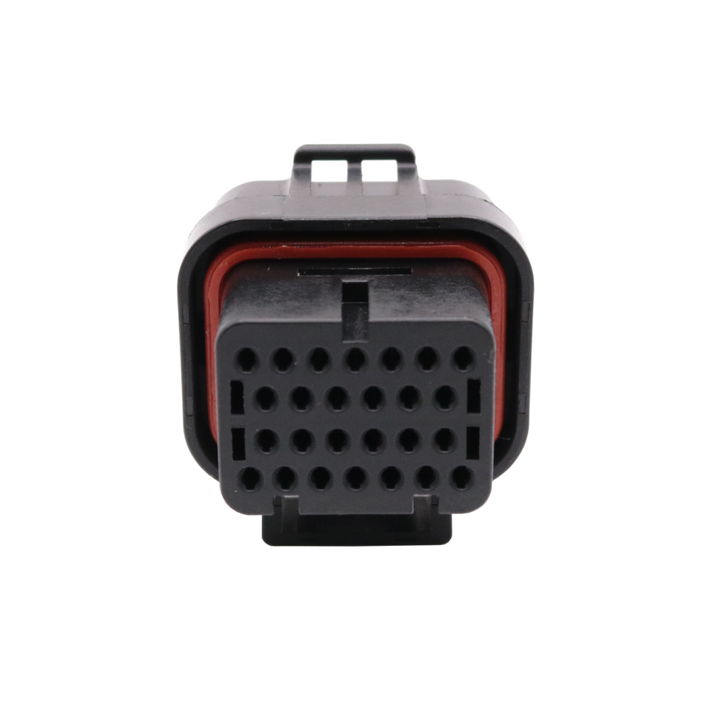 Conector Plug desmontado 26 pino fueltech ft450 + terminais