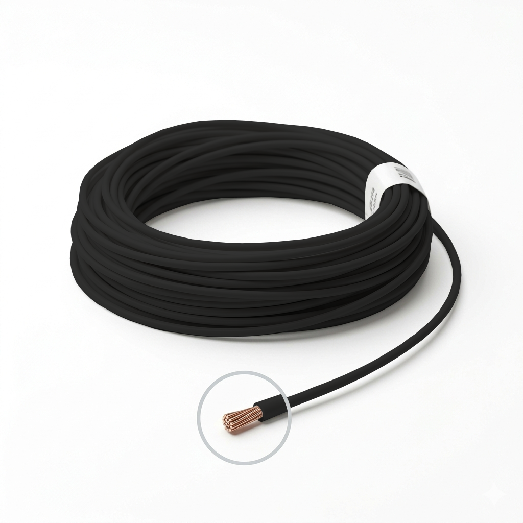 25m fio preto automotivo chicote ft TC chicotes 1,00mm