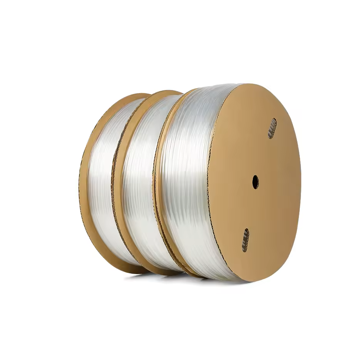 1m termo retrátil transparente 9mm para Chicote automotivo