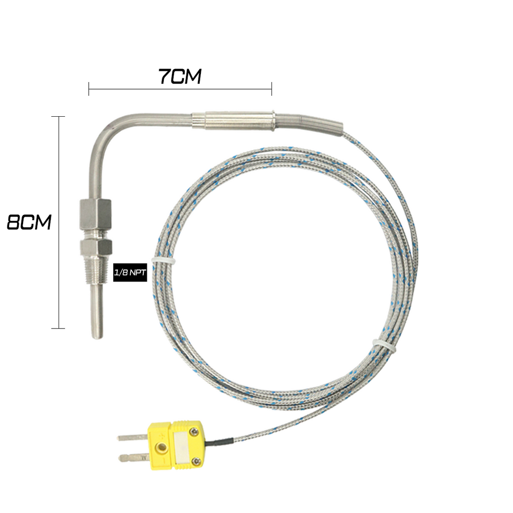 1x sensor Egt k Fueltech Injepro Protune Pandoo Termopar