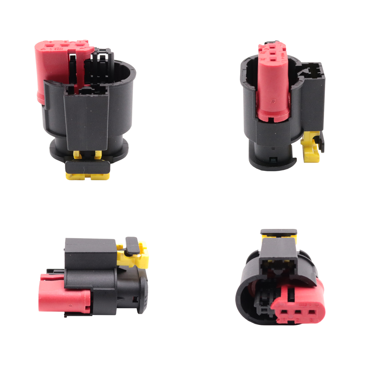 1x Conector plug bobina bosch mini performance 3 pinos