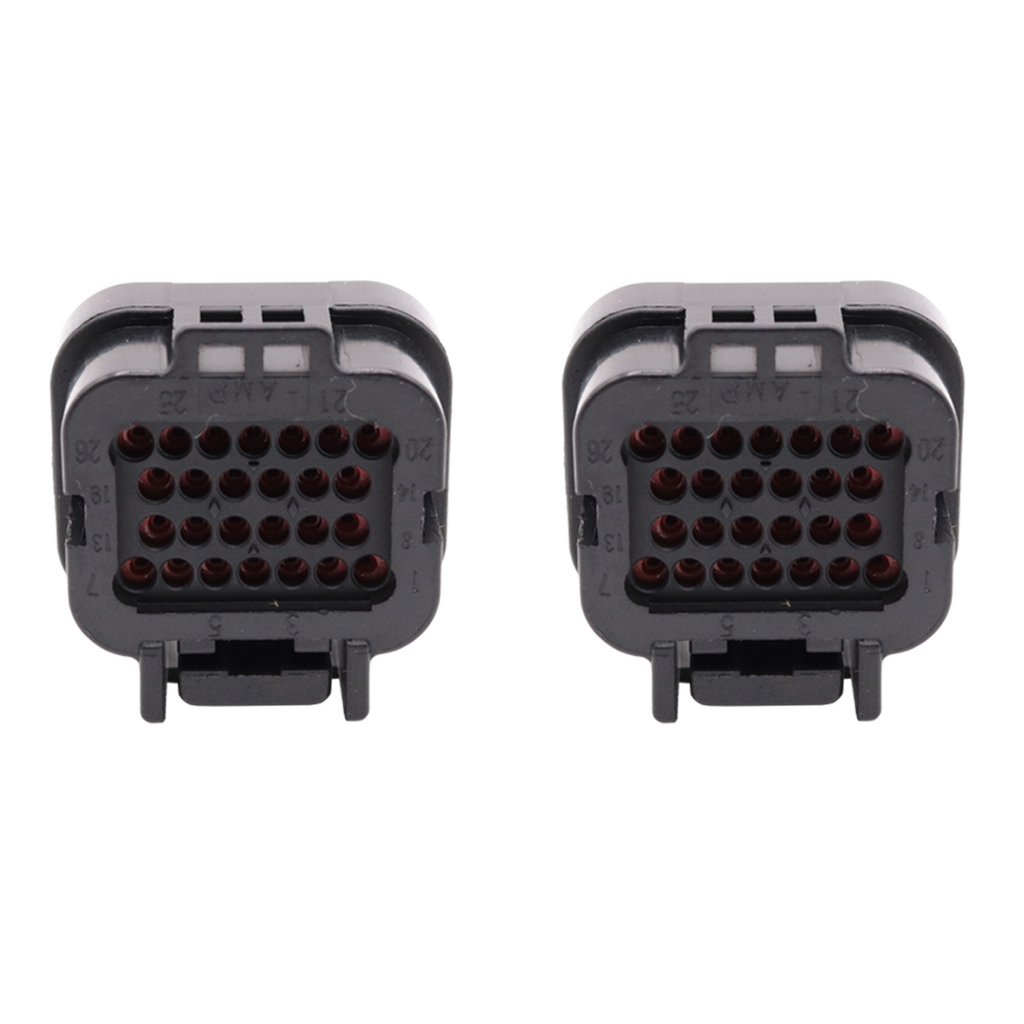 kit Conector Plug desmontado 26 pinos A e B fueltech ft550