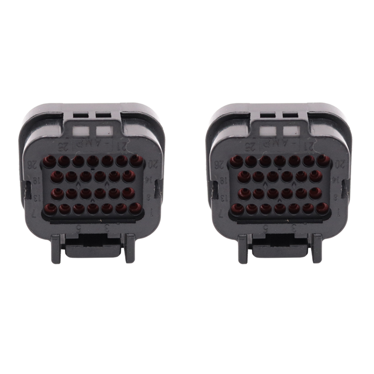 kit Conector Plug desmontado 26 pinos A e B fueltech ft550