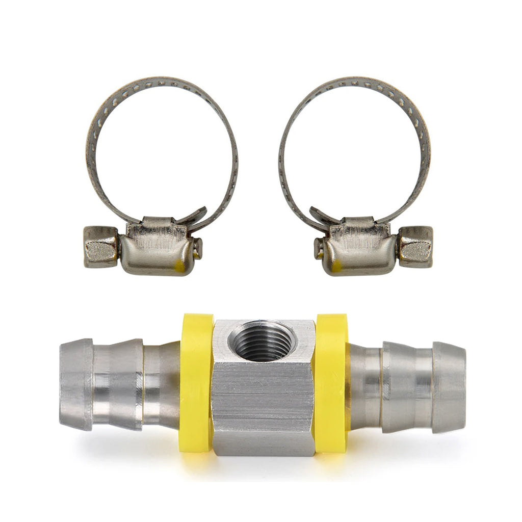 Adaptador T pressão de combustível linha 1/2 p/ PS10 1/8NPT