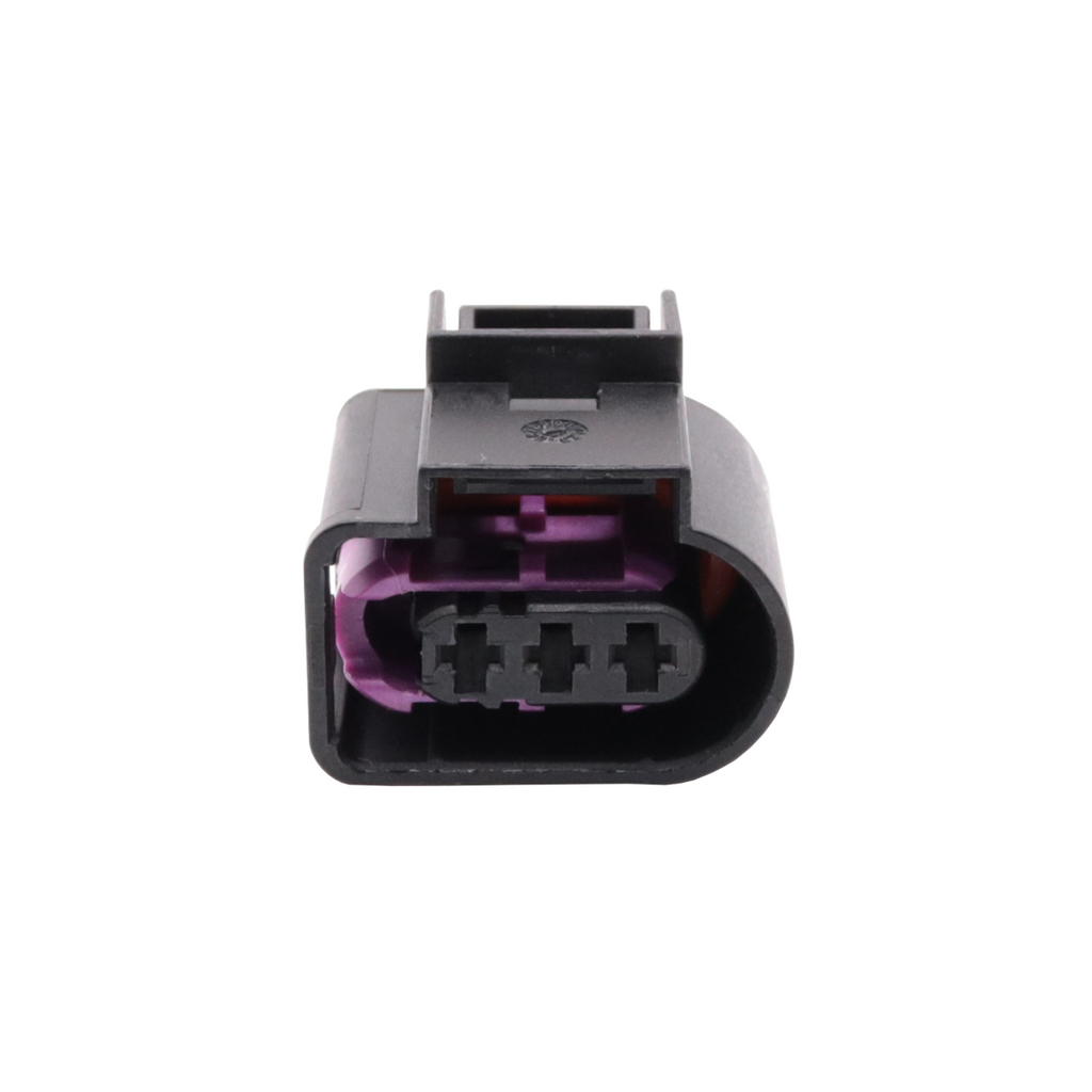 Conector plug 3 vias sensor pressão de combustivel Golf Jetta TSI