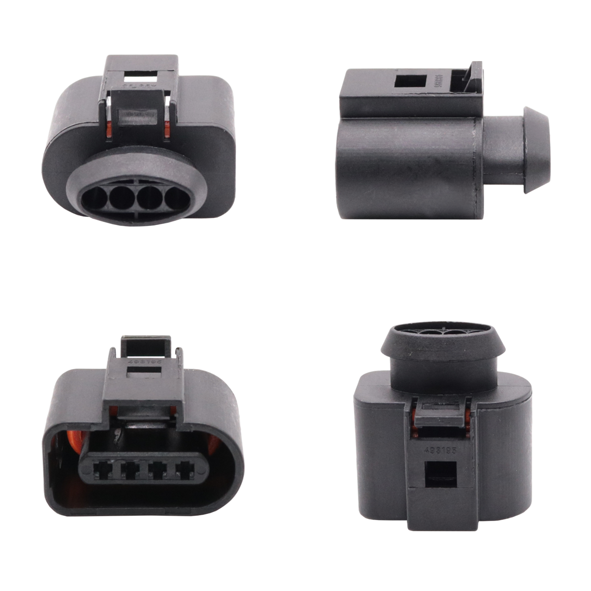 Conector Plug Sensor Map Vw Ap Mi 1.6 1.8 2.0 C/ Acabamento