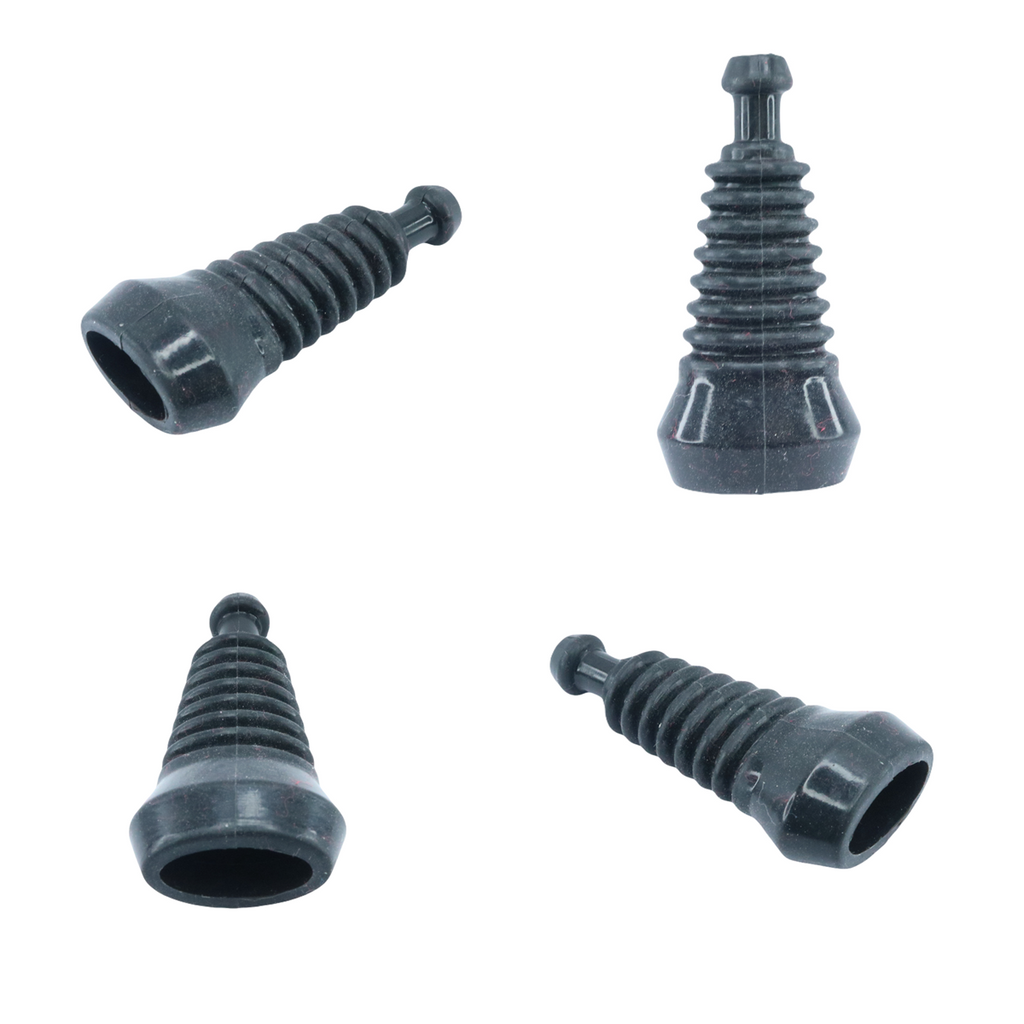 1x capa borracha 3 pino para chicotes de injeções conector