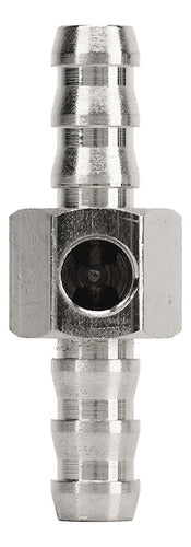 Adaptador T pressão de combustível linha 3/8 p/ PS10 1/8NPT