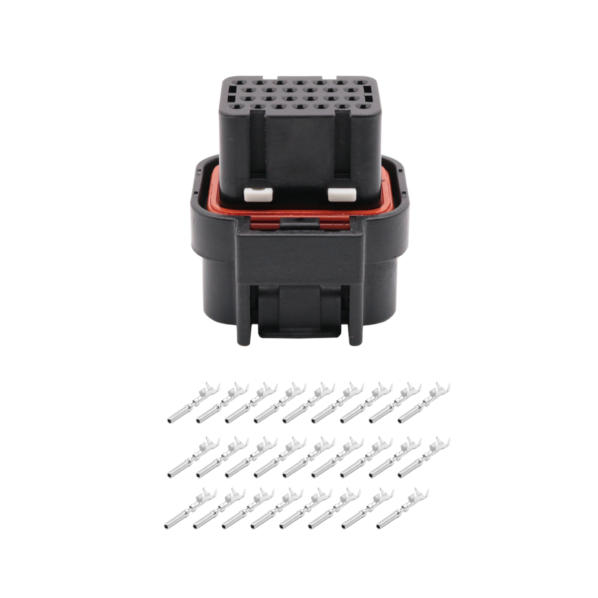 Conector Plug desmontado 26 pinos lado B fueltech ft550