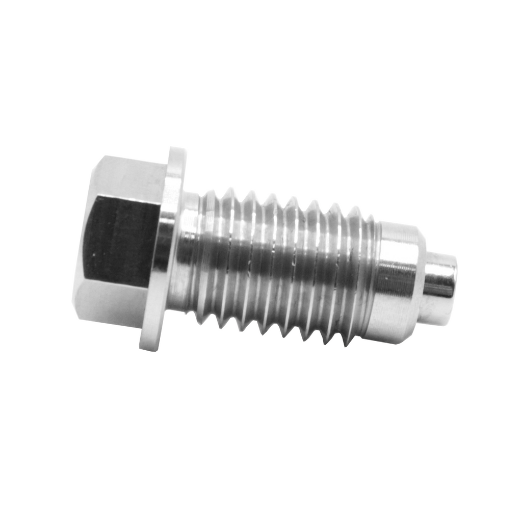 Bujão magnético cárter óleo medida M12x1.75 inox c/ vedação