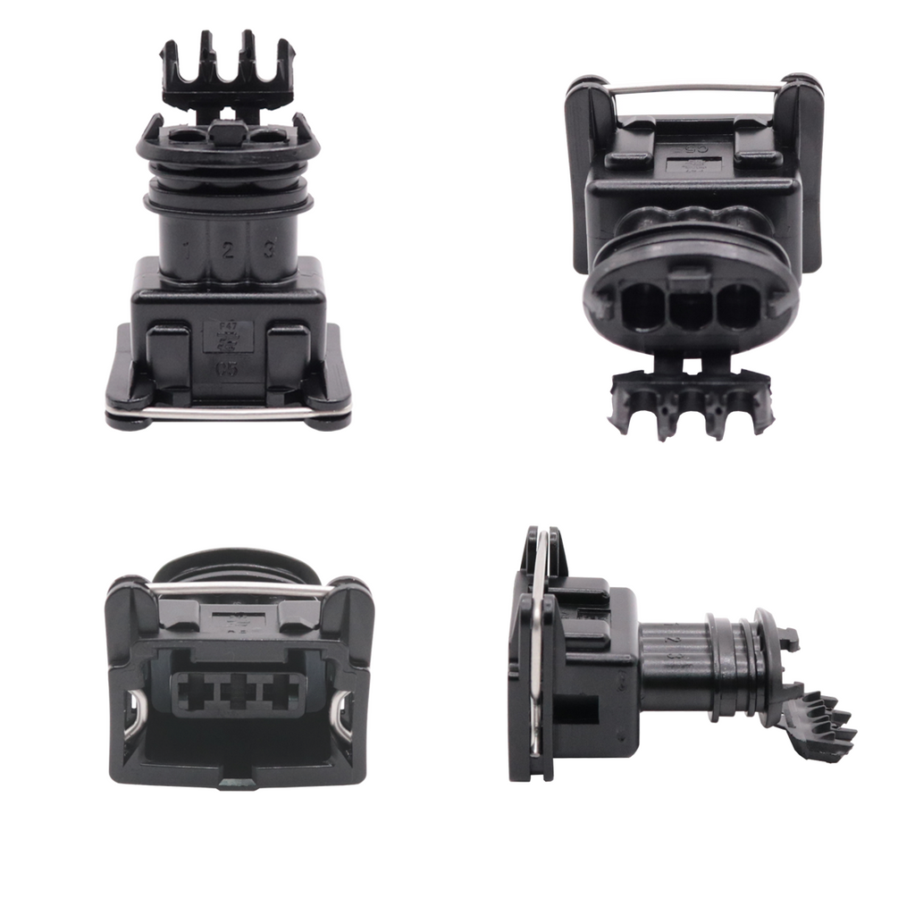Conector Plug 3 Vias Do Sensor De Rotação Fiat/fueltech