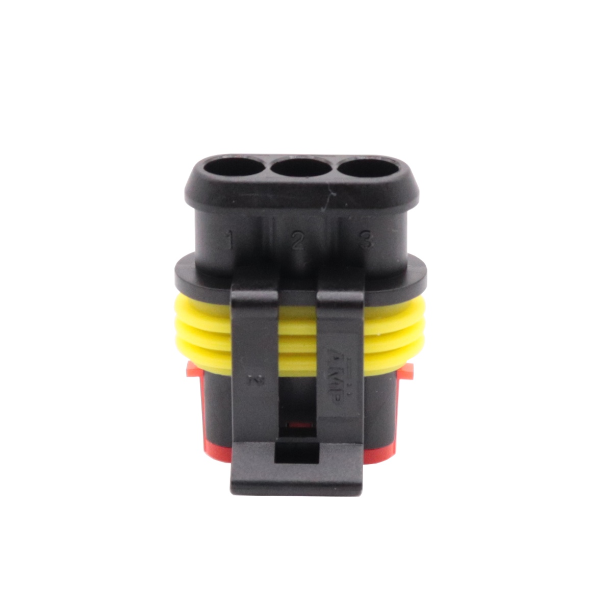 Conector plug 3 vias desmontado para sensor ps10b/ps10 fueltech