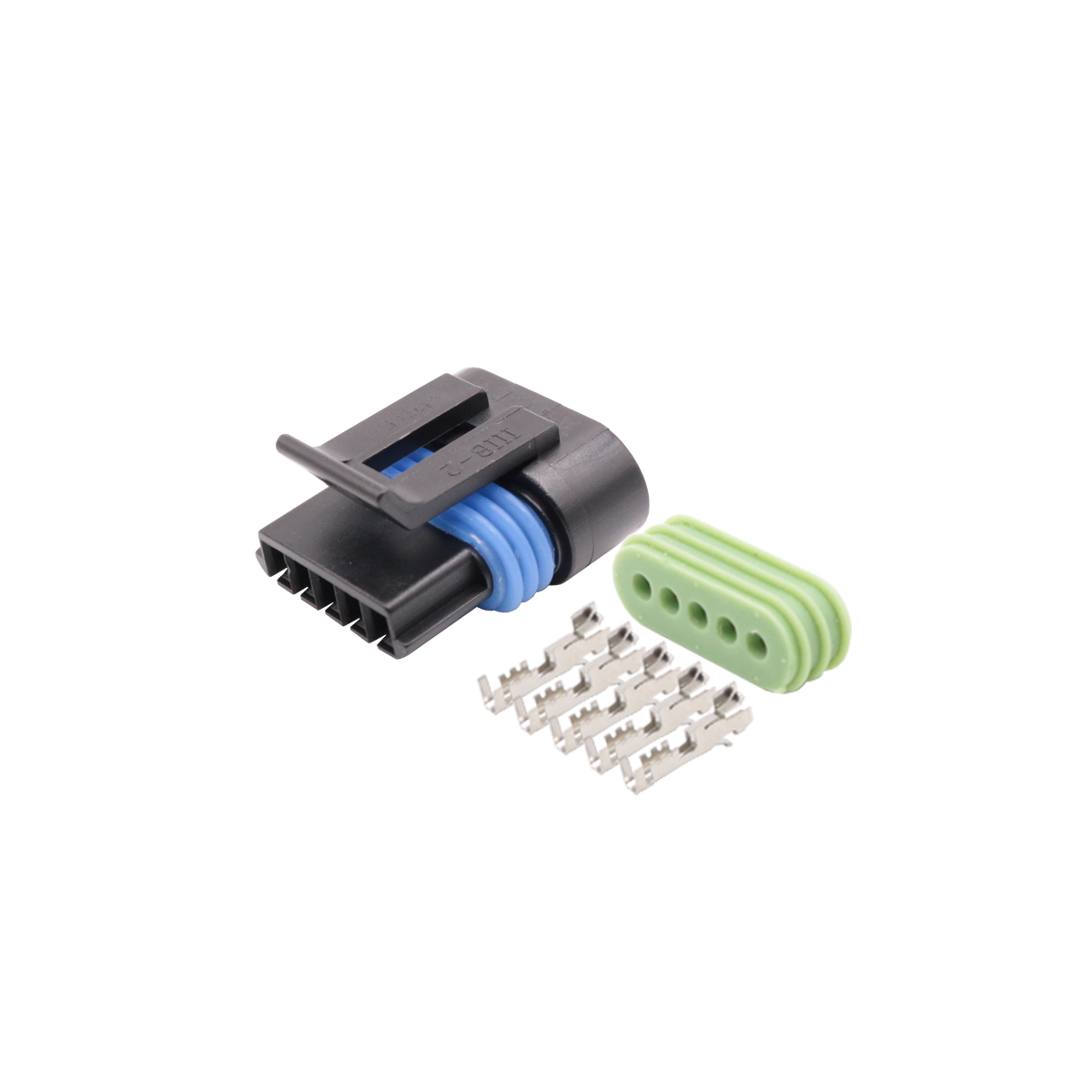 1x Conector plug 5 pinos bobina de ignição fueltech