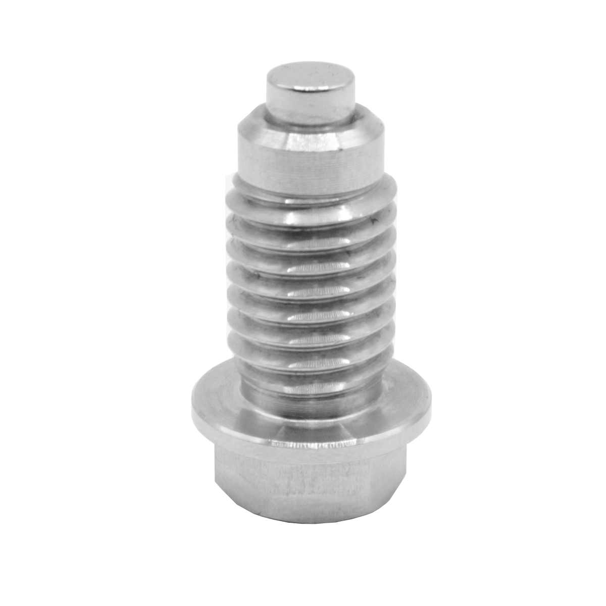 Bujão magnético cárter óleo medida M12x1.75 inox c/ vedação