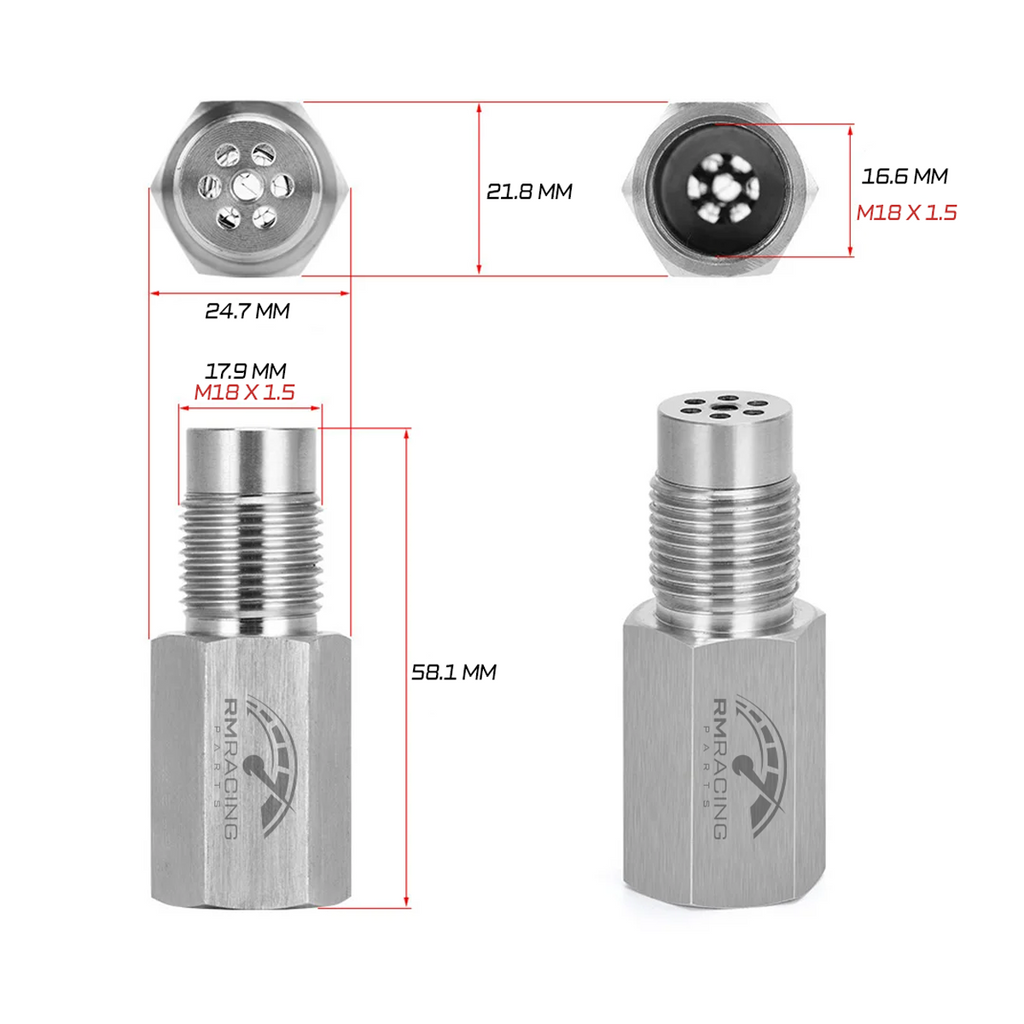 Extensor Prolongador Da Sonda Lambda com catalisador