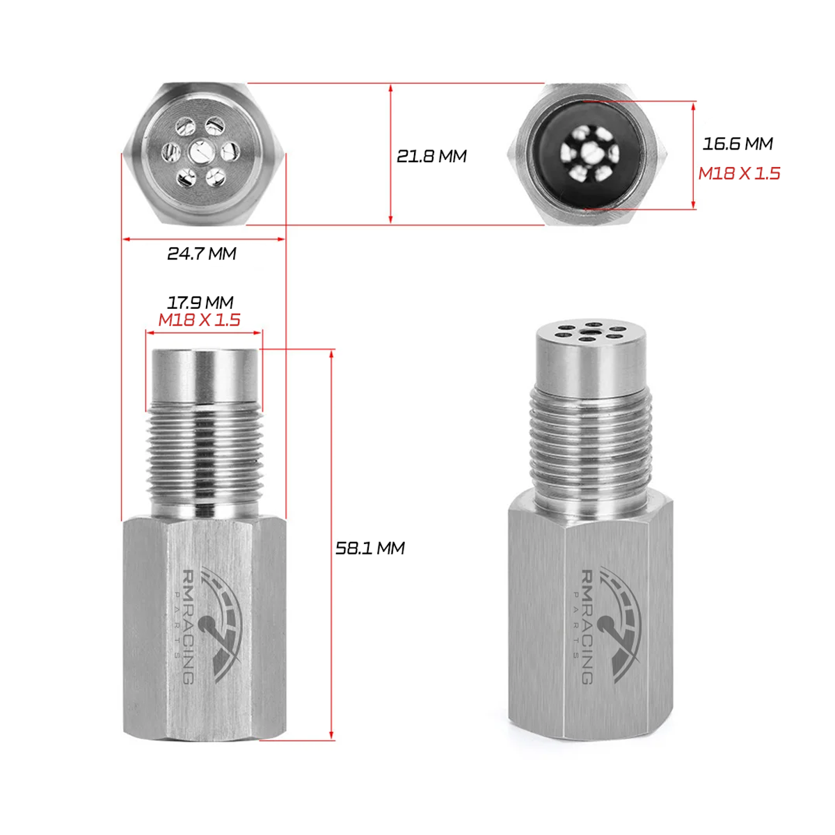 Extensor Prolongador Da Sonda Lambda com catalisador