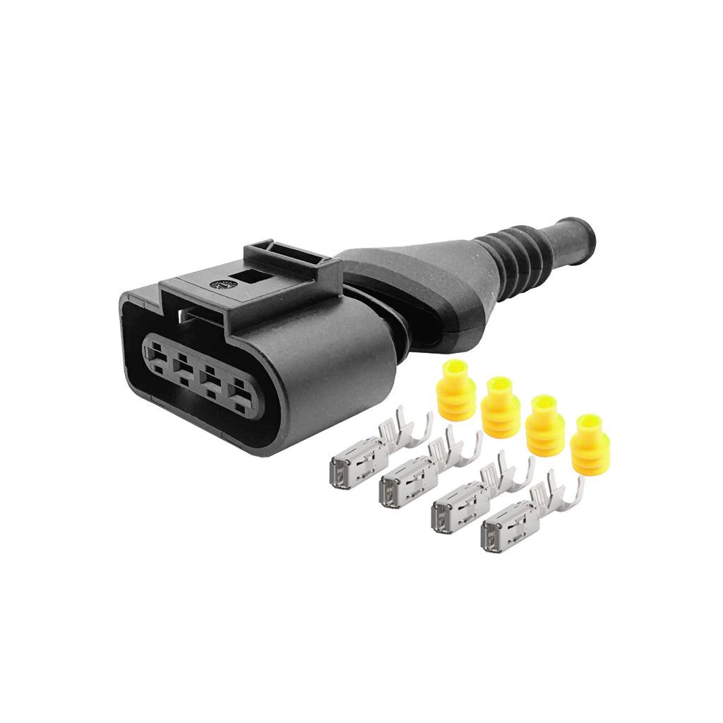 Conector Bobina Vw/audi Red R8 Apr Plug Com Acabamento