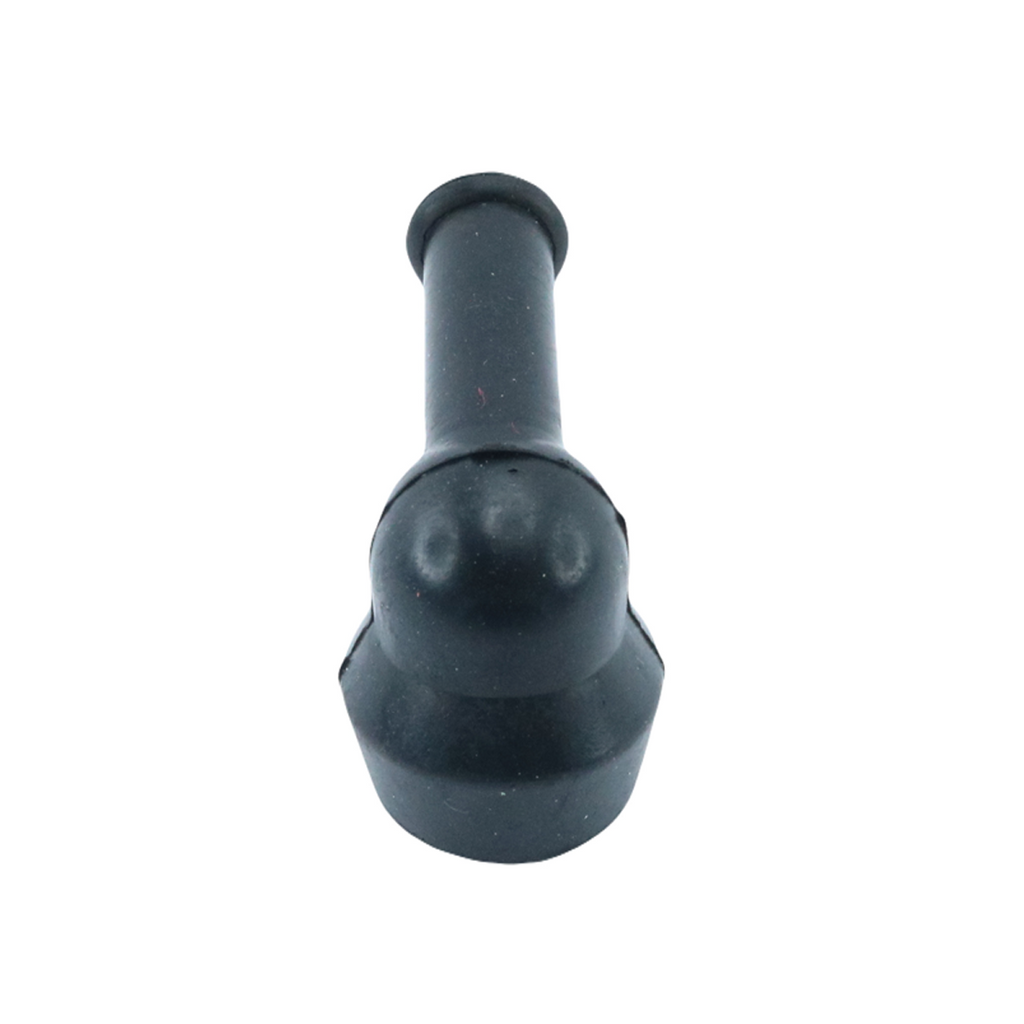 1x borracha conector 2 pino em 90º para chicote de injeção