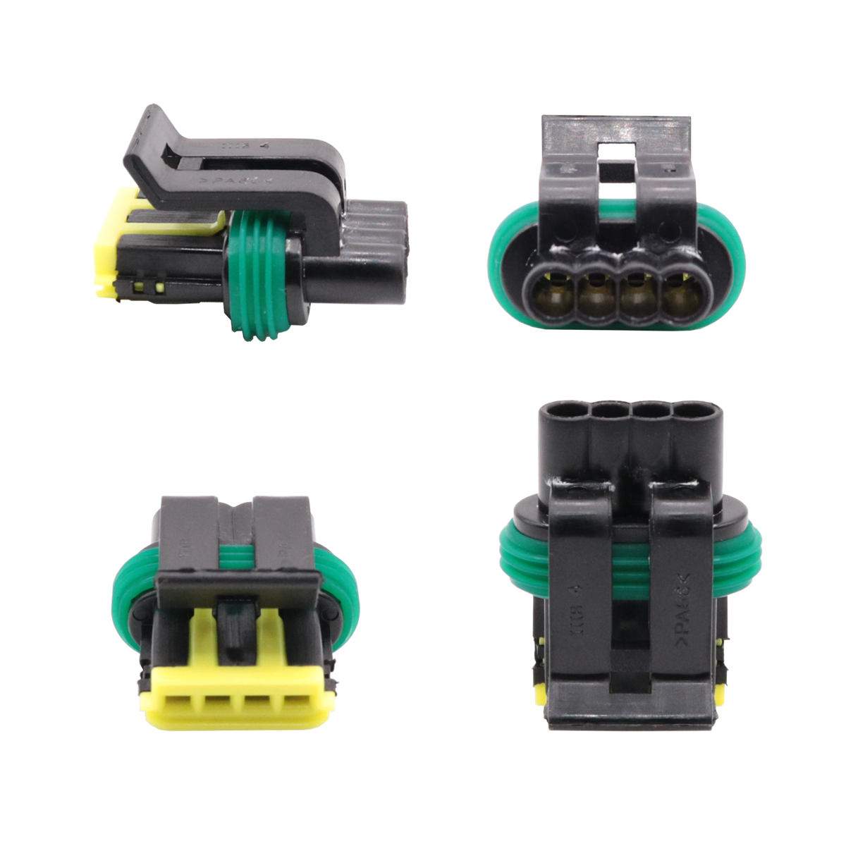 Conector Plug 4 vias atuador marcha lenta GM corsa VW gol parati