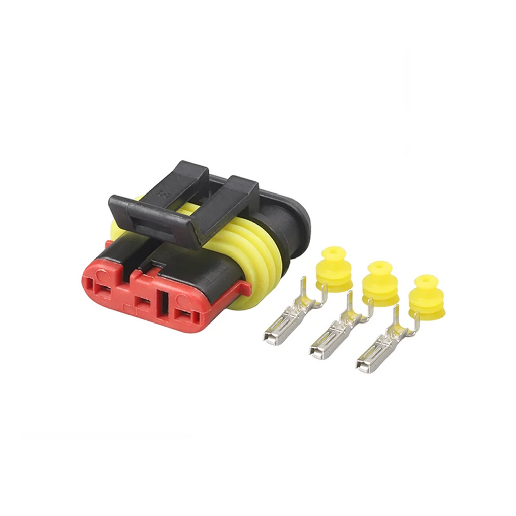 Conector plug para sensor ps10b/ps10 fueltech c/acabamento