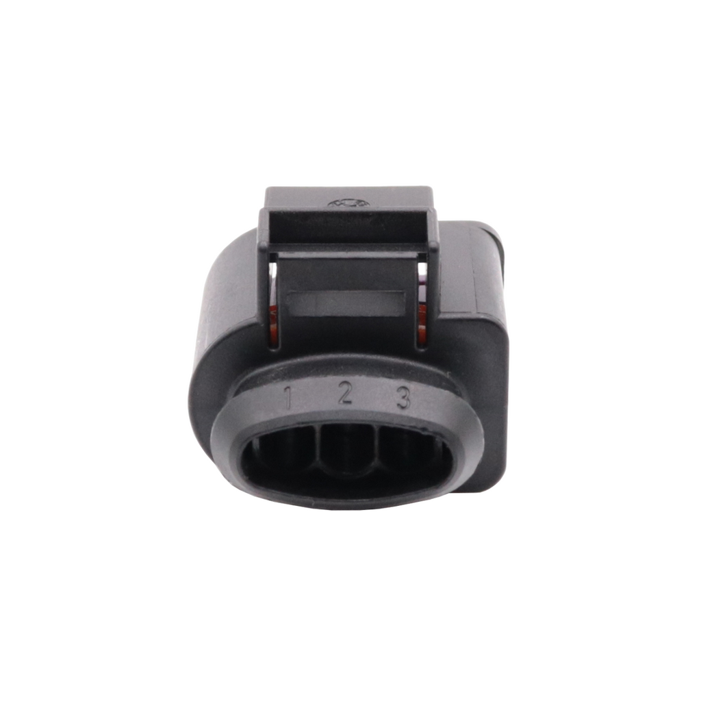 Conector plug 3 vias sensor pressão de combustivel Golf Jetta TSI