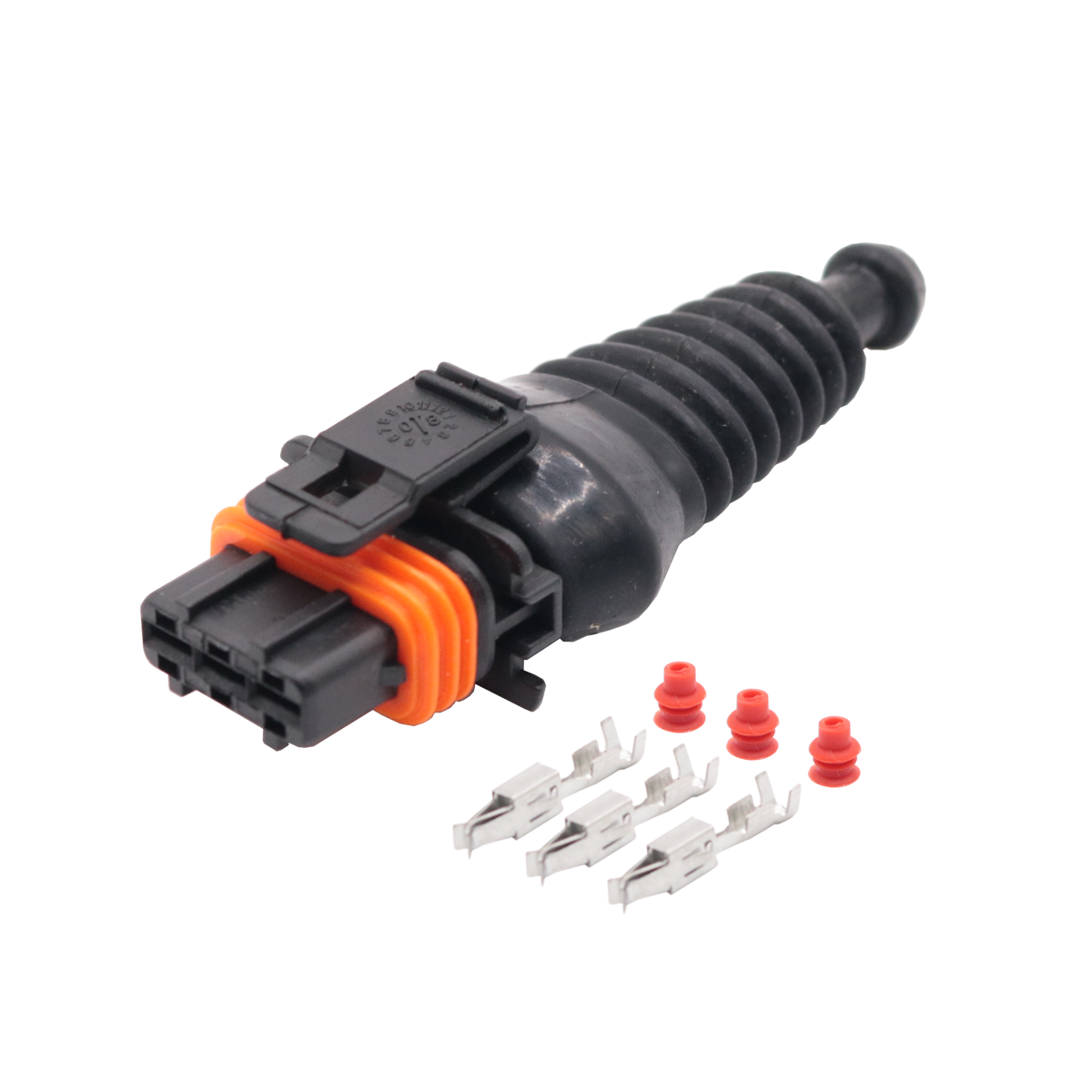 Conector plug sensor de fase fiat fueltech com acabamento