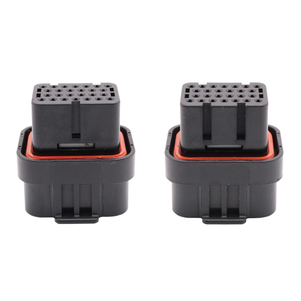 kit Conector Plug desmontado 26 pinos A e B fueltech ft550